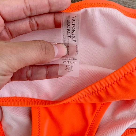 Victoria’s Secret neon Orange bikini bottom XS - Picture 3 of 4